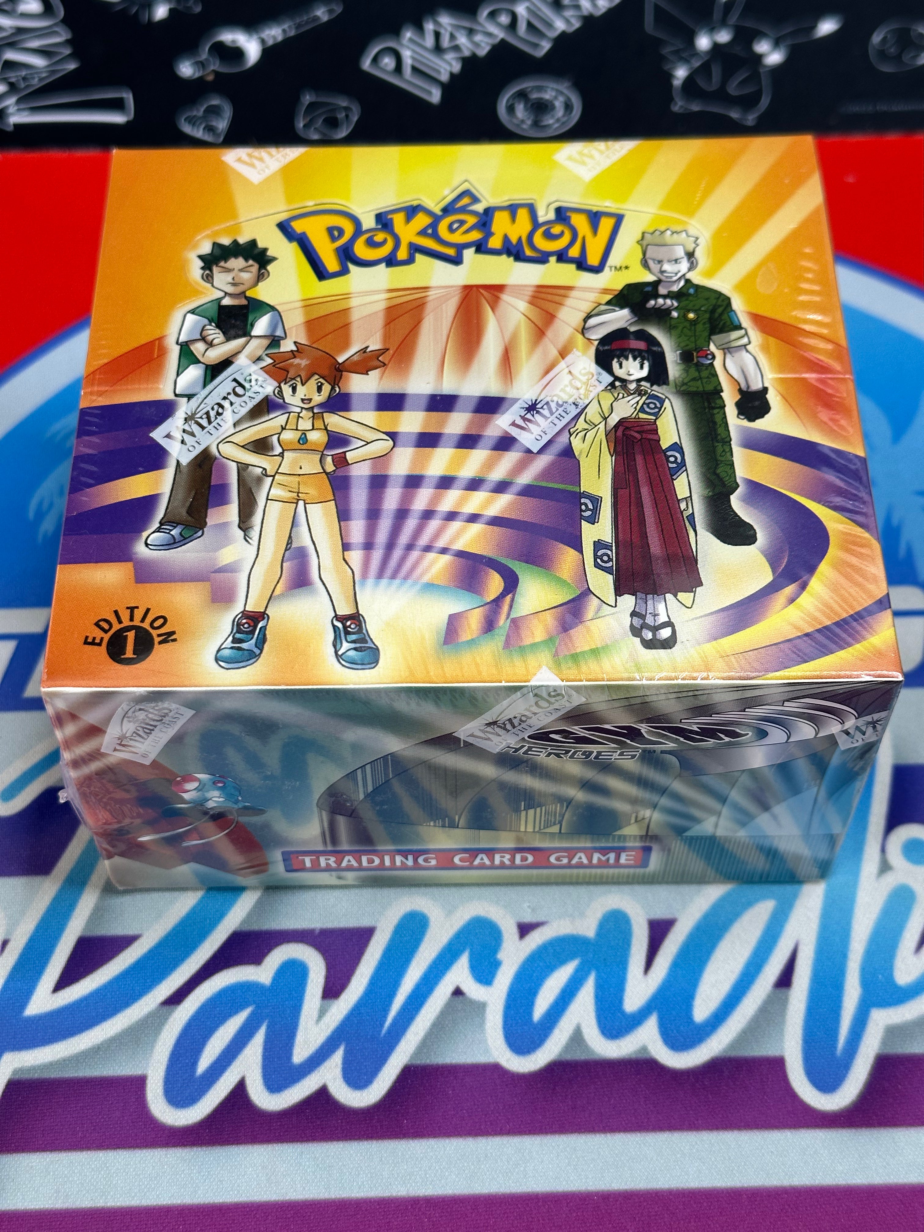 1st Edition Gym Heroes Booster Pack (Box Fresh) – TheCollectorsParadise
