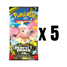 Load image into Gallery viewer, Pokemon Perfect Order Booster Packs