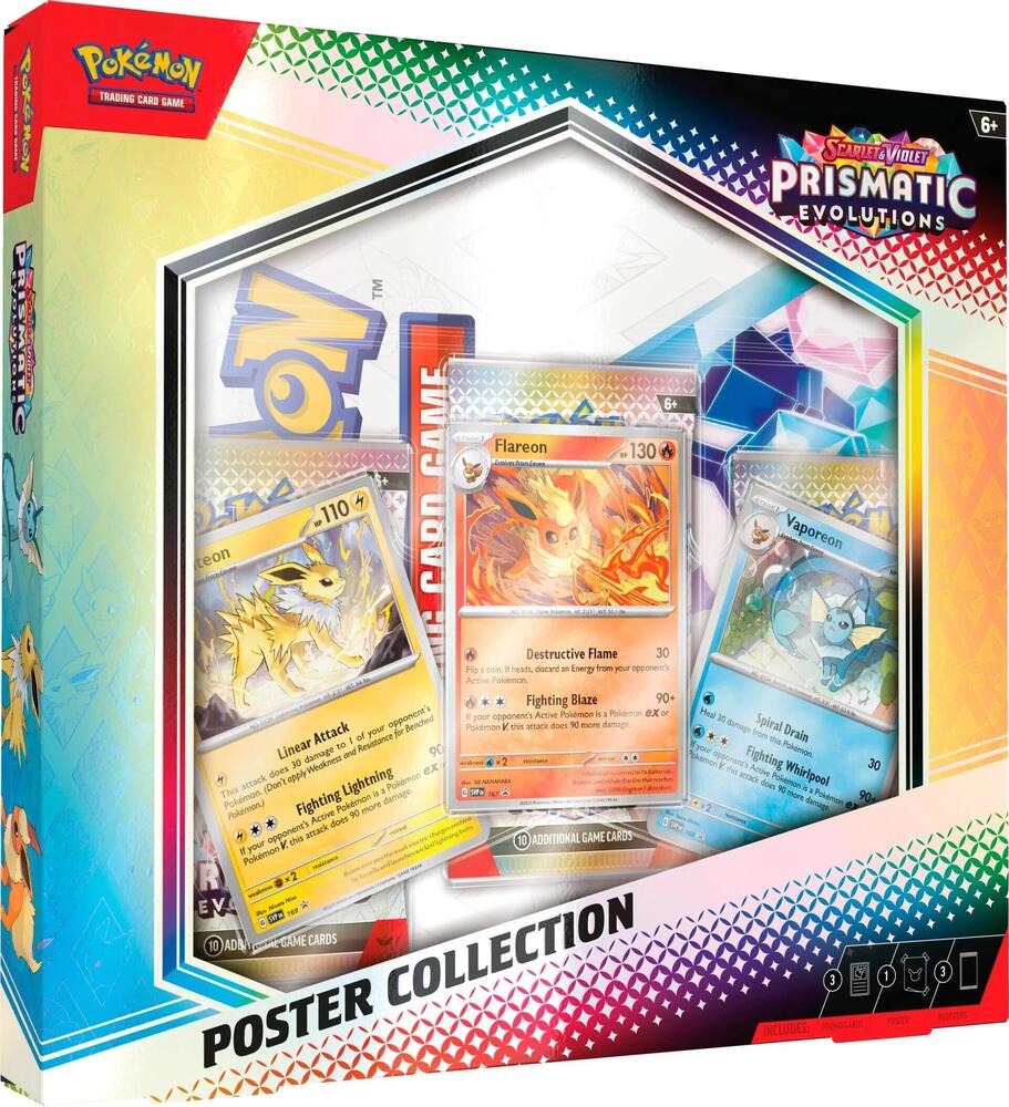 Pokemon Prismatic Evolutions Poster Collection