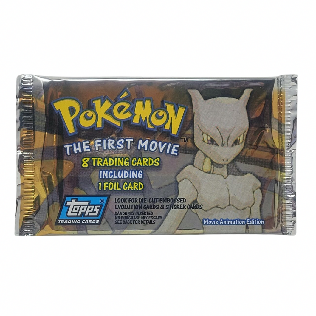 Topps Pokemon The First Movie Booster Pack TheCollectorsParadise Topps Pokemon The First Movie Booster Pack TheCollectorsParadise