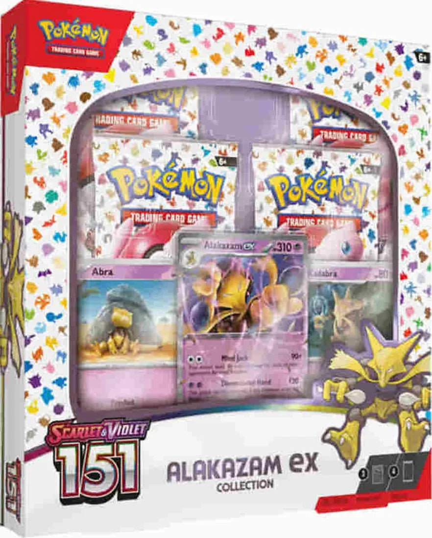 Pokemon 151 Alakazam Collection Box