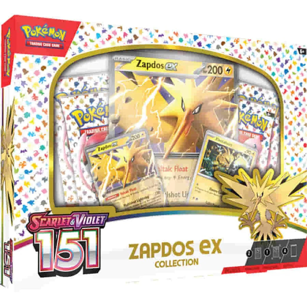Pokemon 151 Zapdos Collection Box