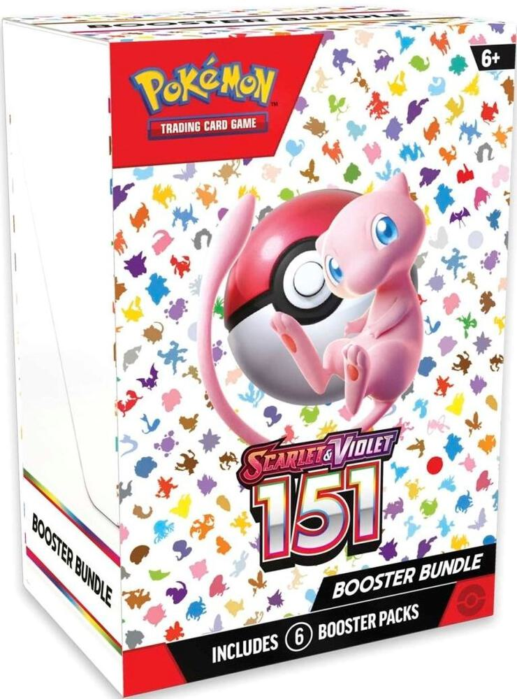 Pokémon TCG Scarlet & Violet 151 Booster Bundle, factory sealed box of 6 booster packs