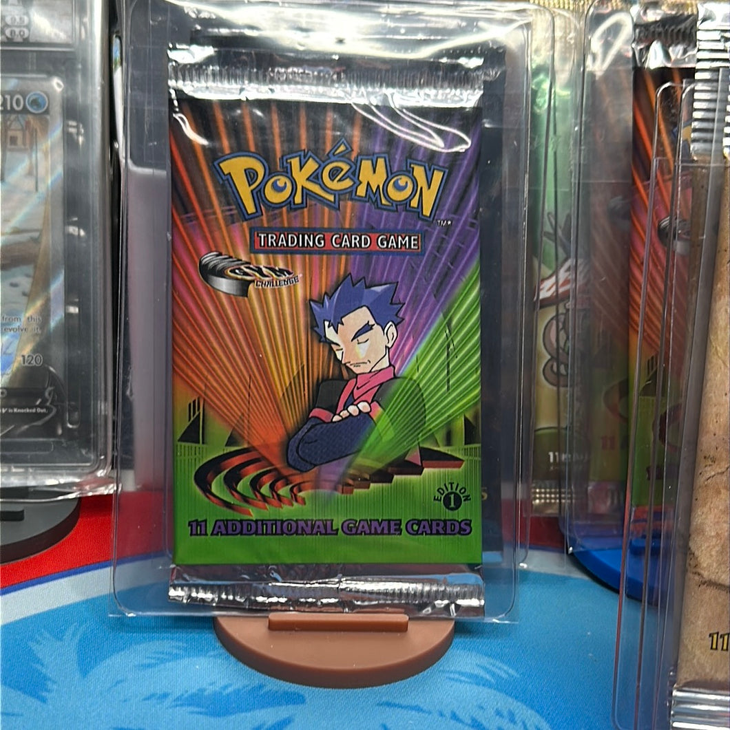 1st Ed Gym challenge Booster Pack